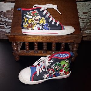 Nintendo Kids Sneakers - Black, Red, White